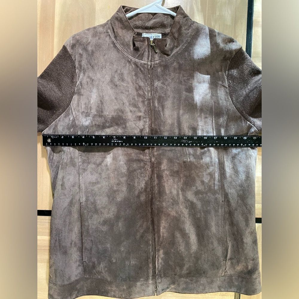 Pendleton Leather And Wool Jacket - image 5